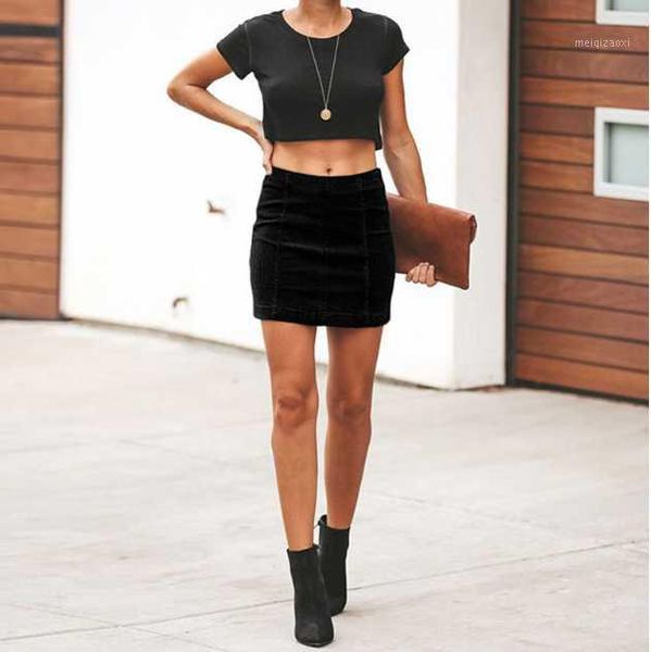 2020 women solid color mini skirts autumn winter zipper empire casual slim party club above knee skirts size s-xl1, Black
2020 women solid color mini skirts autumn winter zipper empire casual slim party club above knee skirts size s-xl1, Black