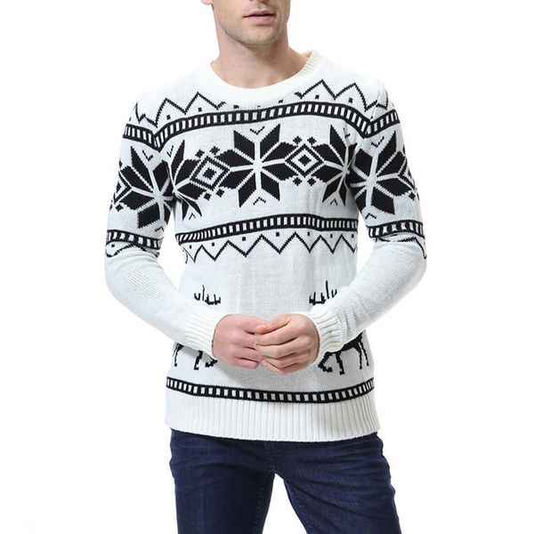 man sweater warm casual knitted pullover sweaters 201203, White;black
man sweater warm casual knitted pullover sweaters 201203, White;black
