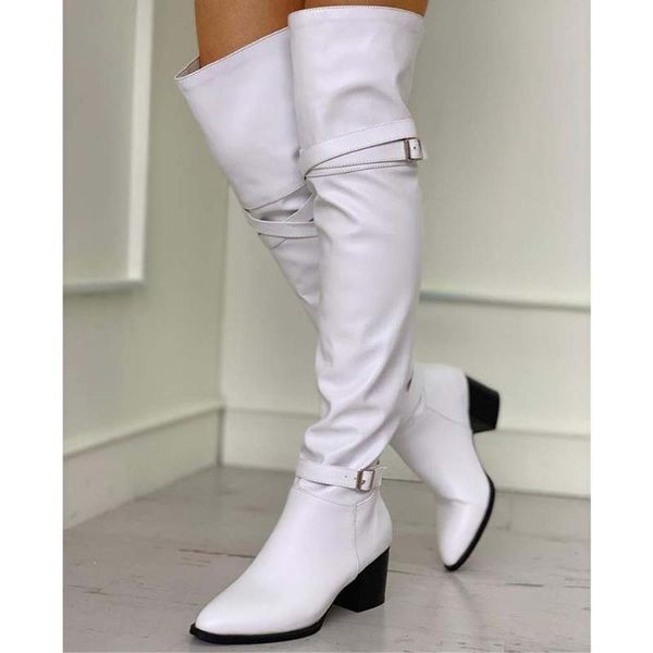 boots bonjomarisa women shoes solid buckle non-slip knee high fashion chunky design spring autumn, Black
boots bonjomarisa women shoes solid buckle non-slip knee high fashion chunky design spring autumn, Black
