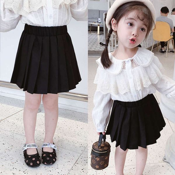 years fall 2019 new 2-8 drs old girl's children's college short baby's foreign sle pleated skirt, Blue
years fall 2019 new 2-8 drs old girl's children's college short baby's foreign sle pleated skirt, Blue