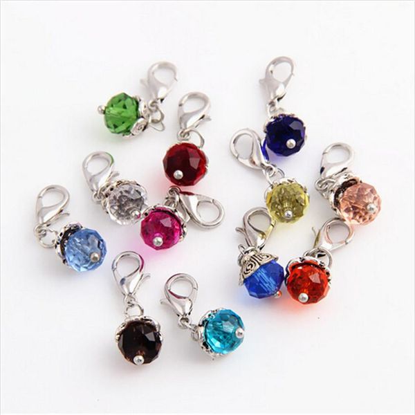 mixed 20pcs/lot crystal birthday stones charms birthstone floating locket charms with lobster clasp for glass memory locket wmttzi bdesybag, Silver
mixed 20pcs/lot crystal birthday stones charms birthstone floating locket charms with lobster clasp for glass memory locket wmttzi bdesybag, Silver