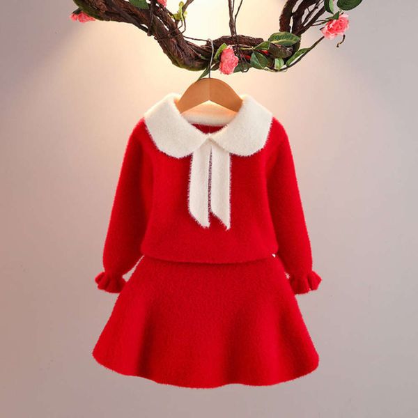 children's knitted autumn winter 2020 new wear korean version lapel ribbon skirt suit girls' sweater, Blue
children's knitted autumn winter 2020 new wear korean version lapel ribbon skirt suit girls' sweater, Blue