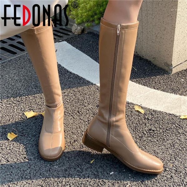 boots fedonas fashion winter women 2021 est side zipper knee high wide leg office lady party shoes woman1, Black
boots fedonas fashion winter women 2021 est side zipper knee high wide leg office lady party shoes woman1, Black