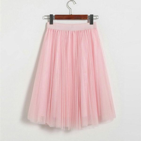 4 layer voile tulle skirts womens 2020 spring summer skirt elastic high waist pleated midi tutu skirts jupe long femme zy32531, Black
4 layer voile tulle skirts womens 2020 spring summer skirt elastic high waist pleated midi tutu skirts jupe long femme zy32531, Black
