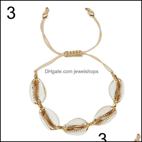 charm bracelets jewelry womens bohemia cowrie shell bracelet summer beach handmade bangle jewelry1 drop delivery 2021 2h7lw, Golden;silver
charm bracelets jewelry womens bohemia cowrie shell bracelet summer beach handmade bangle jewelry1 drop delivery 2021 2h7lw, Golden;silver