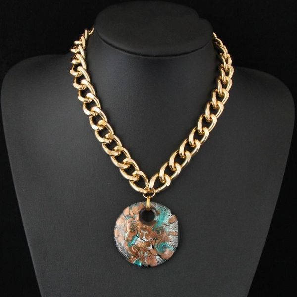 pendant necklaces cirgen fashion chunky gold color chain statement choker flower coloured glaze stone necklace women jewelry item,c41, Silver
pendant necklaces cirgen fashion chunky gold color chain statement choker flower coloured glaze stone necklace women jewelry item,c41, Silver