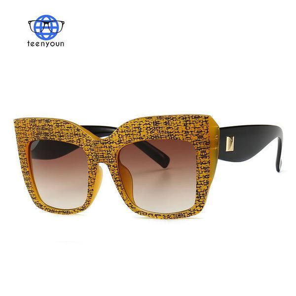 sunglasses teenyoun 2021 design for women men square eyeglasses cat eye sun glasses fashion eyewear oculos uv400, White;black
sunglasses teenyoun 2021 design for women men square eyeglasses cat eye sun glasses fashion eyewear oculos uv400, White;black