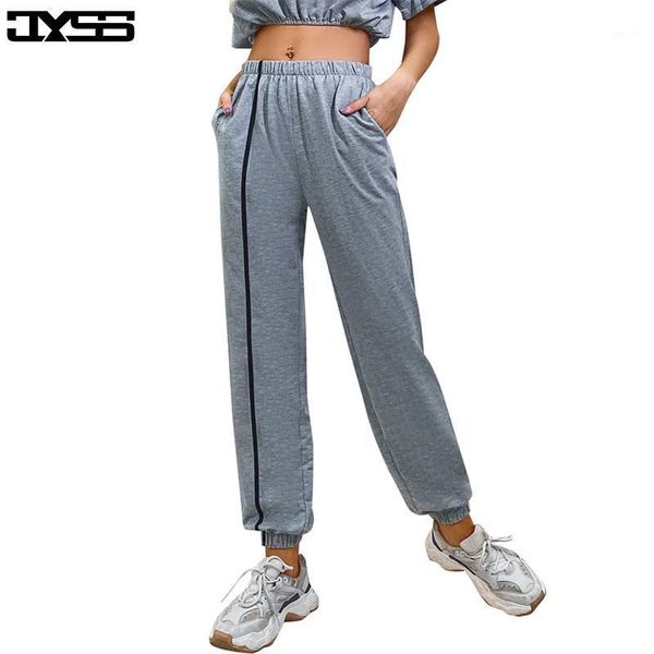 women's pants & capris jyss streetwear women trousers tie feet elastic waist grey pantalones high 611151, Black;white
women's pants & capris jyss streetwear women trousers tie feet elastic waist grey pantalones high 611151, Black;white