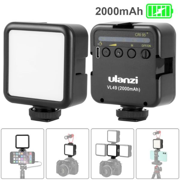 flash heads ulanzi vl49 6w mini 49 led video light 2000mah built-in battery 5500k pographic lighting 2700k-3500k vlog fill
flash heads ulanzi vl49 6w mini 49 led video light 2000mah built-in battery 5500k pographic lighting 2700k-3500k vlog fill