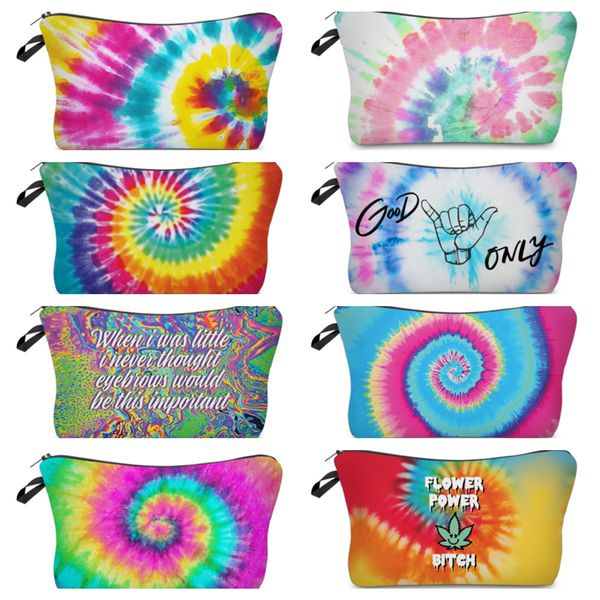 fashion tie-dye makeup bag multipurpose zipper cosmetic pouch pencil case handbags travel storage totes wallet brush wash bags e120406, Black
fashion tie-dye makeup bag multipurpose zipper cosmetic pouch pencil case handbags travel storage totes wallet brush wash bags e120406, Black