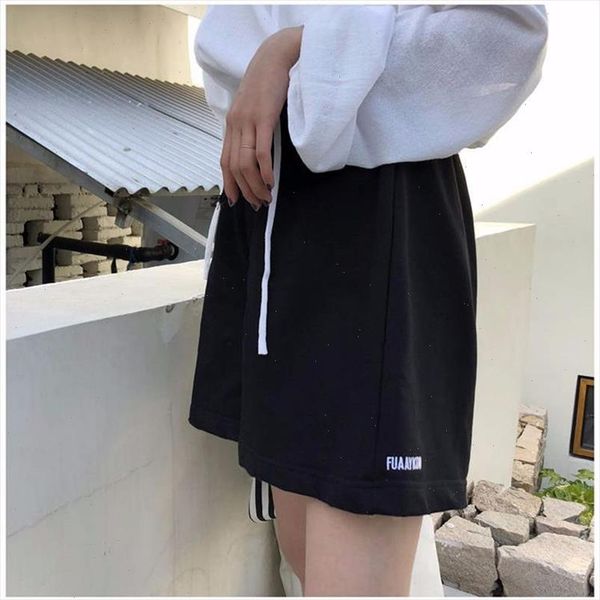 harajuku women high waist shorts solid embroidery letter loose exercise wide leg casual korean style chic simple women, White;black
harajuku women high waist shorts solid embroidery letter loose exercise wide leg casual korean style chic simple women, White;black