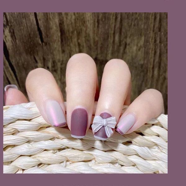 false nails 24pcs matte short size round head full cover manicure patch fake with glue for girls, Red;gold
false nails 24pcs matte short size round head full cover manicure patch fake with glue for girls, Red;gold