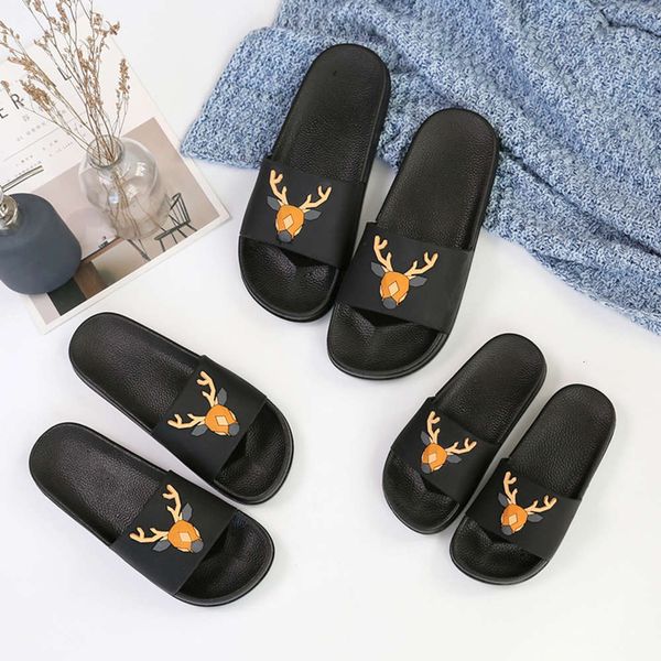 new summer cartoon children's indoor slippers anti slip and thickened bottom sandal night market, Black;red
new summer cartoon children's indoor slippers anti slip and thickened bottom sandal night market, Black;red