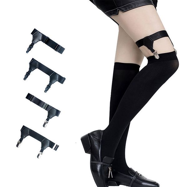 new woman and men stays garter belt with non-slip locking clips keep shirt tucked leg thigh suspender garters strap, Black;white
new woman and men stays garter belt with non-slip locking clips keep shirt tucked leg thigh suspender garters strap, Black;white