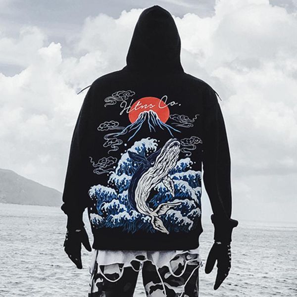 men's hoodies & sweatshirts 2021 fashion street fish printing hip hop terry cotton swag tyga sudadera hombre autumn winter clothing1, Black
men's hoodies & sweatshirts 2021 fashion street fish printing hip hop terry cotton swag tyga sudadera hombre autumn winter clothing1, Black
