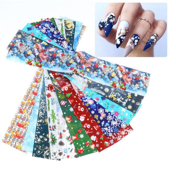 10sheets christmas nail stickers foil winter hexagon snowflake gift bells nail wraps art decorations polish decal manicure, Black
10sheets christmas nail stickers foil winter hexagon snowflake gift bells nail wraps art decorations polish decal manicure, Black