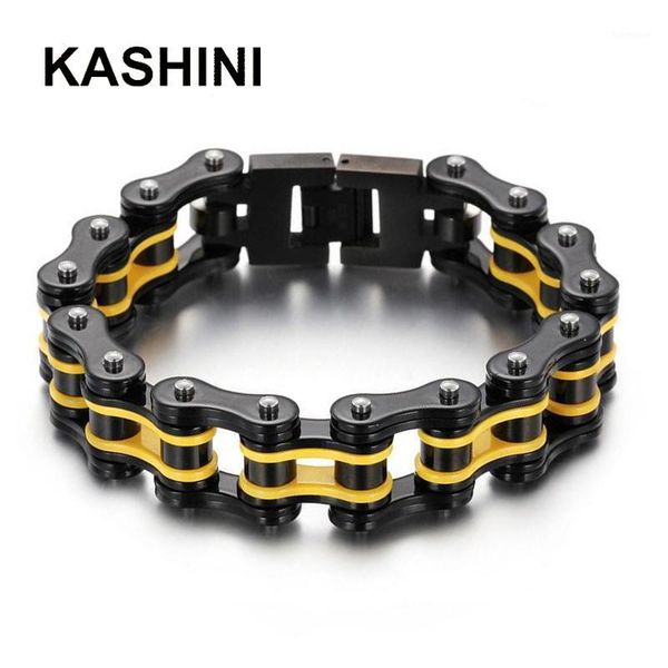 men's motorcycle chain bracelet punk bike chain bracelet black stainless steel bicycle couple1
men's motorcycle chain bracelet punk bike chain bracelet black stainless steel bicycle couple1