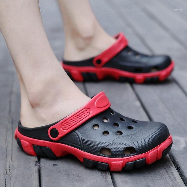 39-45 men sandals rubber hole shoes eva sandalias summer beach shoes slippers cholas hombre couple1, Black
39-45 men sandals rubber hole shoes eva sandalias summer beach shoes slippers cholas hombre couple1, Black