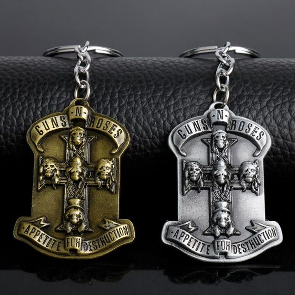 chains mqchun fashion 2 colors alloy gnr seriers keyring guns n roses music band logo keychain car jewelry key holder -50, Silver
chains mqchun fashion 2 colors alloy gnr seriers keyring guns n roses music band logo keychain car jewelry key holder -50, Silver
