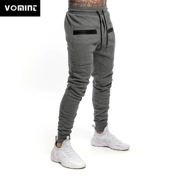 vomint running trackpants mens skinny joggers sweatpants cotton sports pants gym sportswear male fitness workout trousers 201110, Black
vomint running trackpants mens skinny joggers sweatpants cotton sports pants gym sportswear male fitness workout trousers 201110, Black