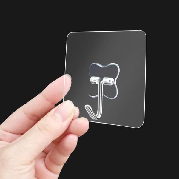 2/5/10 pcs wall hook self transparent hanger hook waterproof hanger cooking seamless oilproof self-adhesive kitchen door
2/5/10 pcs wall hook self transparent hanger hook waterproof hanger cooking seamless oilproof self-adhesive kitchen door