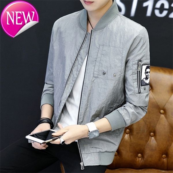 2019 new men jacket spring autumn fashion brand casual slim fit coats male baseball bomber jacket mens coat large size 3xl, Black
2019 new men jacket spring autumn fashion brand casual slim fit coats male baseball bomber jacket mens coat large size 3xl, Black