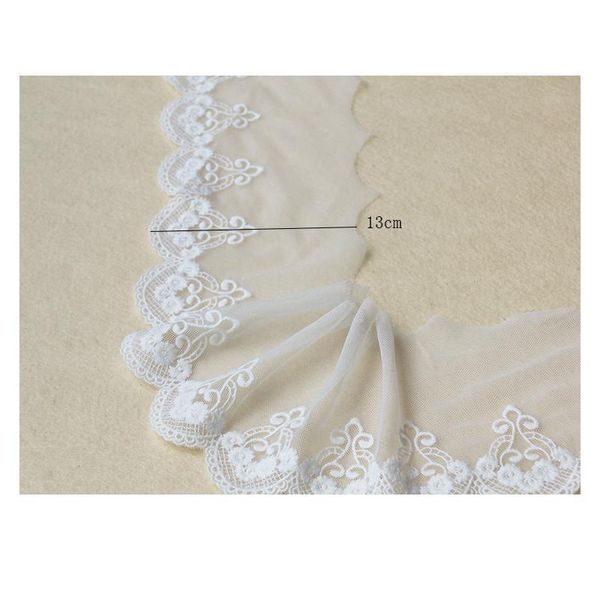 4meter/lot wide 13cm cotton +mesh lace trim grid flower embroidered fabric for sewing handmade sofa/dress hem accessor jlldep
4meter/lot wide 13cm cotton +mesh lace trim grid flower embroidered fabric for sewing handmade sofa/dress hem accessor jlldep