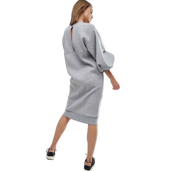 ael space cotton sweatshirt dress bishop sleeve backless long dresses loose plus size hight quality women clothing 201102, Black
ael space cotton sweatshirt dress bishop sleeve backless long dresses loose plus size hight quality women clothing 201102, Black