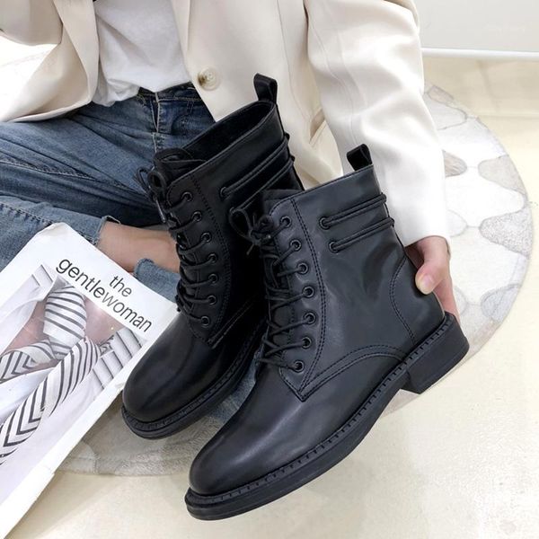 lace up boots boots-women shoes luxury designer 2021 ankle low rubber ladies fashion rock microfiber retro short plush square1, Black
lace up boots boots-women shoes luxury designer 2021 ankle low rubber ladies fashion rock microfiber retro short plush square1, Black