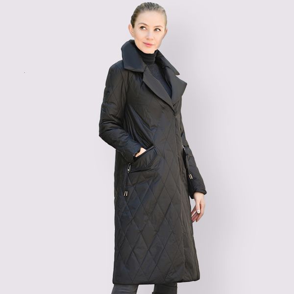 spring autumn women parka warm jacket women thin cotton quilted coat with standing collar new collection long plus size 201014, Black
spring autumn women parka warm jacket women thin cotton quilted coat with standing collar new collection long plus size 201014, Black