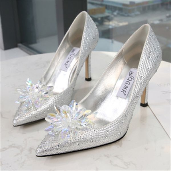 2020 slipper 2020 high-heeled heels6-8cm women's the finger of crystal foot bling silver shoes wedding shoe 8bqu, Black
2020 slipper 2020 high-heeled heels6-8cm women's the finger of crystal foot bling silver shoes wedding shoe 8bqu, Black