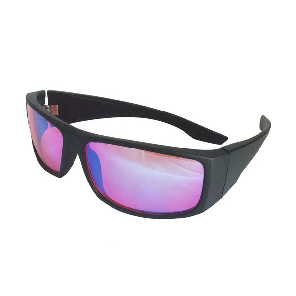 fashionable uv400 color blind sunglasses for men women packed with hard case 
fashionable uv400 color blind sunglasses for men women packed with hard case