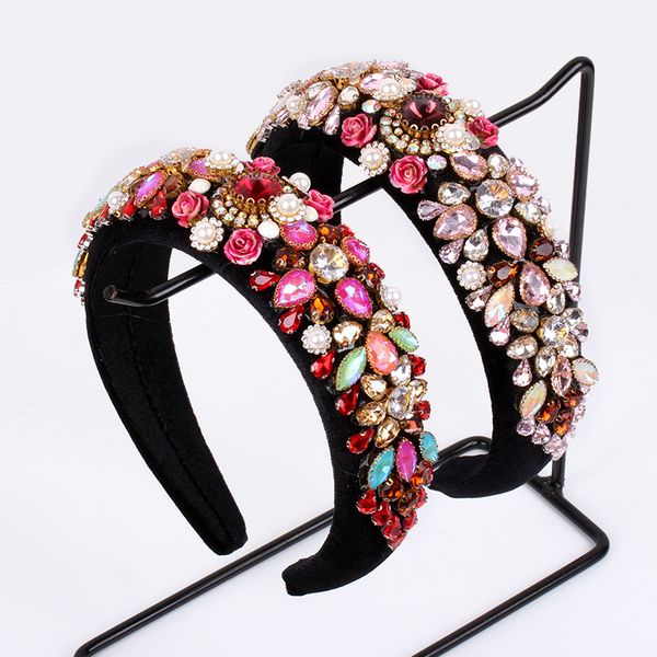 full crystal women headbands vintage baroque head band luxury colourful rhinestone headband flannelette lady flowers hair hoop party dance h, Silver
full crystal women headbands vintage baroque head band luxury colourful rhinestone headband flannelette lady flowers hair hoop party dance h, Silver