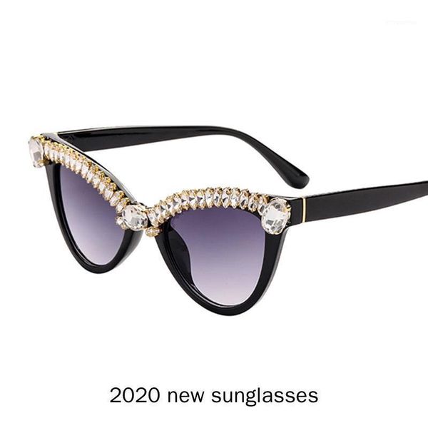 fashion rhinestone cat sunglasses women men luxury big frame mask diamond protection silver glasses shade uv400 nx1, White;black
fashion rhinestone cat sunglasses women men luxury big frame mask diamond protection silver glasses shade uv400 nx1, White;black
