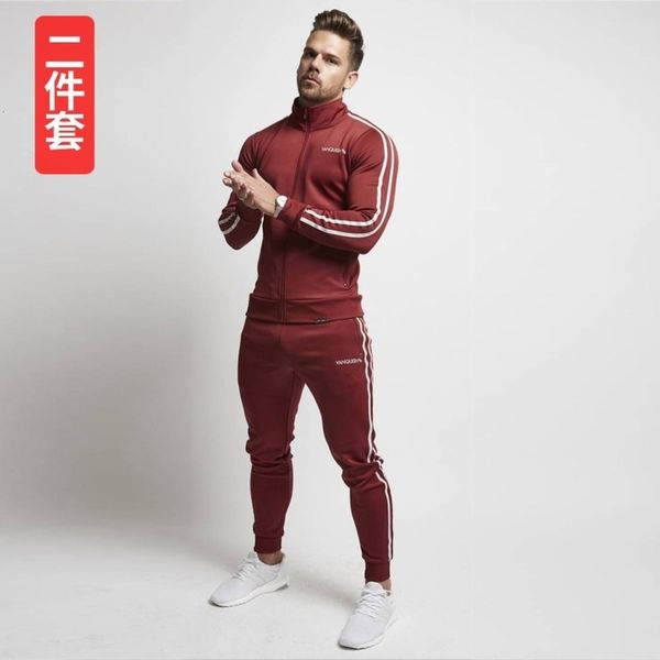 autumn sweater men's muscle suit brother winter casual trend hooded sportswear jacket two piece set, Gray
autumn sweater men's muscle suit brother winter casual trend hooded sportswear jacket two piece set, Gray