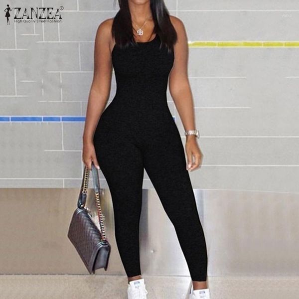 2020 summer blackless jumpsuits zanzea fashion stretch rompers women solid sleeveless slim pencil playsuits female pants1, Black;white
2020 summer blackless jumpsuits zanzea fashion stretch rompers women solid sleeveless slim pencil playsuits female pants1, Black;white