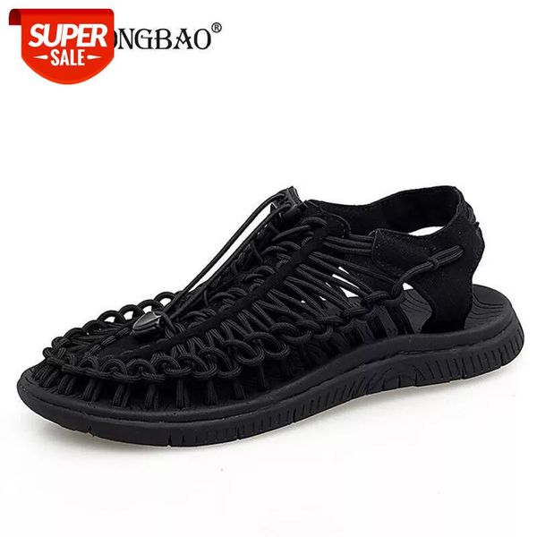 2020 new summer slipper handmade weaving men's sandals breathable casual shoes lightweight outdoor beach sandals size 38-47 #qc3f, Black
2020 new summer slipper handmade weaving men's sandals breathable casual shoes lightweight outdoor beach sandals size 38-47 #qc3f, Black