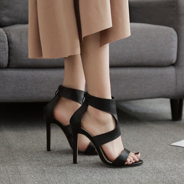 2021 the new women's loving high-ankle zip-wrapped heels stiletto open-toed high-heeled sandals 1pwq, Black
2021 the new women's loving high-ankle zip-wrapped heels stiletto open-toed high-heeled sandals 1pwq, Black