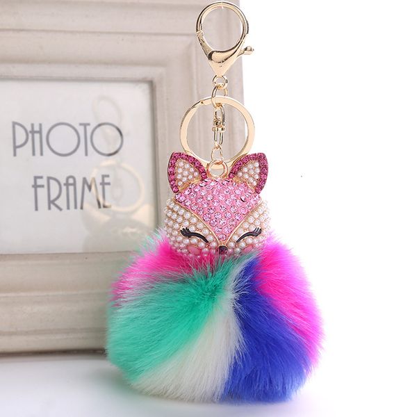 pom chain fox rainbow color pom cute key fur ball rhinestone keychain bag car ring keyring fluffy keychain girl gift b76, Slivery;golden
pom chain fox rainbow color pom cute key fur ball rhinestone keychain bag car ring keyring fluffy keychain girl gift b76, Slivery;golden
