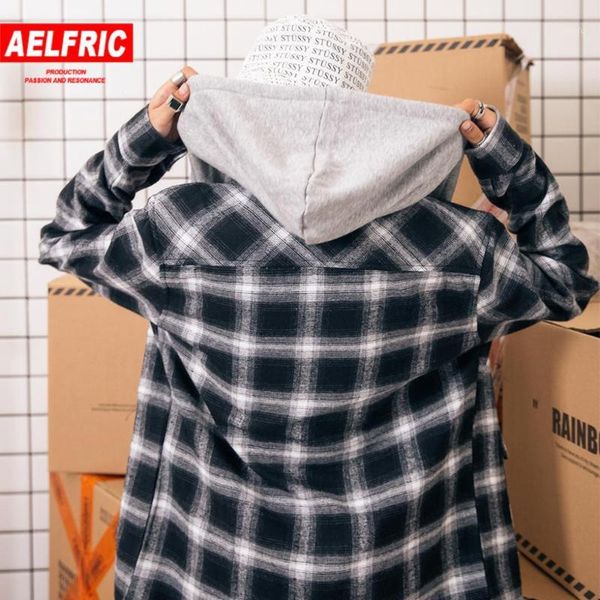 aelfric winter fashion casual jacket long sleeve plaid hooded jackets drawstring button loose fleece women streetwear coat mp111, Black;brown
aelfric winter fashion casual jacket long sleeve plaid hooded jackets drawstring button loose fleece women streetwear coat mp111, Black;brown