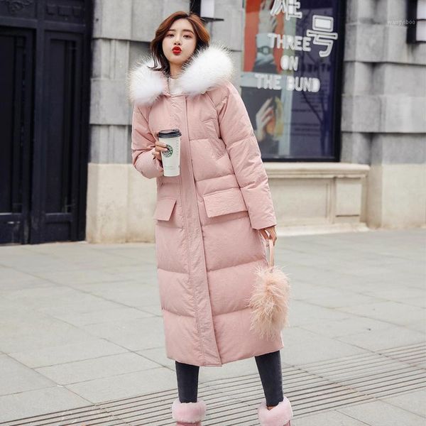 fyyiyi 2019 autumn and winter down jacket female long section thick long-sleeved hooded fur collar fashion solid color coat1, Black
fyyiyi 2019 autumn and winter down jacket female long section thick long-sleeved hooded fur collar fashion solid color coat1, Black
