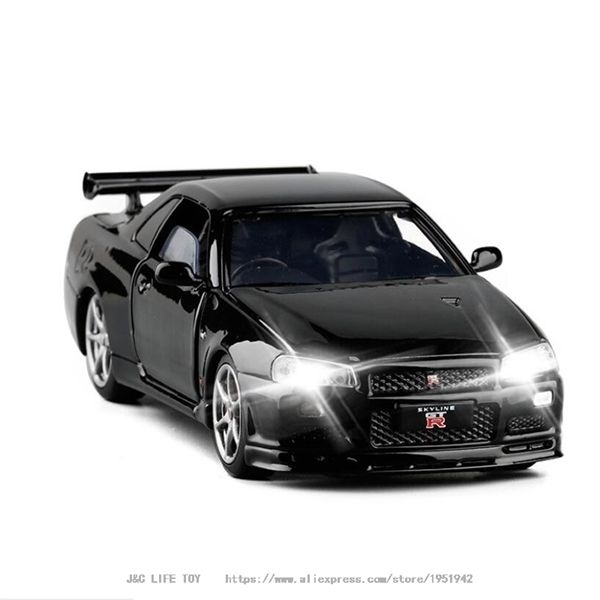 1:32 nissan skyline ares gtr r34 diecasts & toy vehicles metal toy car model high simulation pull back collection kids toys q1217
1:32 nissan skyline ares gtr r34 diecasts & toy vehicles metal toy car model high simulation pull back collection kids toys q1217