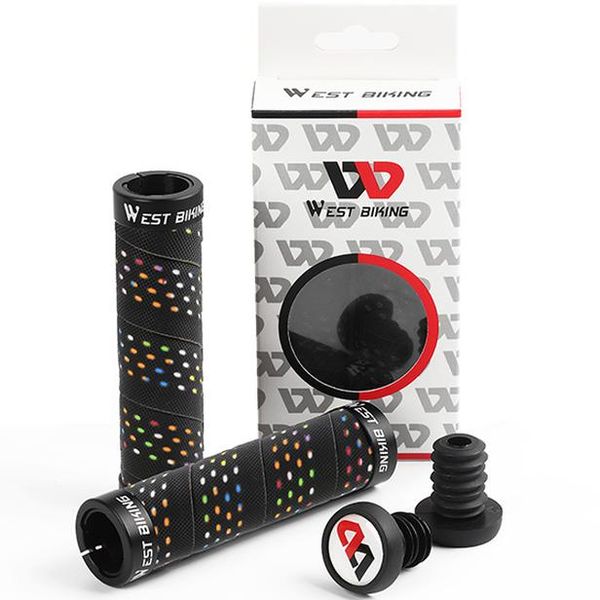 west biking bicycle grips ergonomic mtb bmx handle cover lock-on bike bar ends handlebar tape wrap cycling accessories q wmtzlt
west biking bicycle grips ergonomic mtb bmx handle cover lock-on bike bar ends handlebar tape wrap cycling accessories q wmtzlt