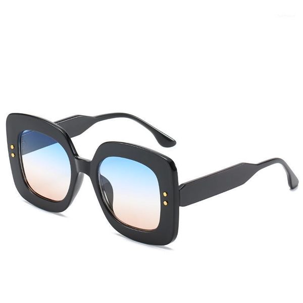 fashion oversize women sunglasses cool square frame metal decorations colorful lenses eyewear gafas de sol mujer uv400 90611, White;black
fashion oversize women sunglasses cool square frame metal decorations colorful lenses eyewear gafas de sol mujer uv400 90611, White;black