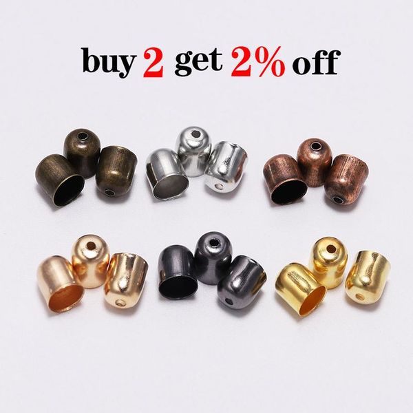 50-100pcs leather cords bracelets buckle finding end tip tassel caps 3 4 5 7 8 10 mm crimp end beads jllned, Silver
50-100pcs leather cords bracelets buckle finding end tip tassel caps 3 4 5 7 8 10 mm crimp end beads jllned, Silver