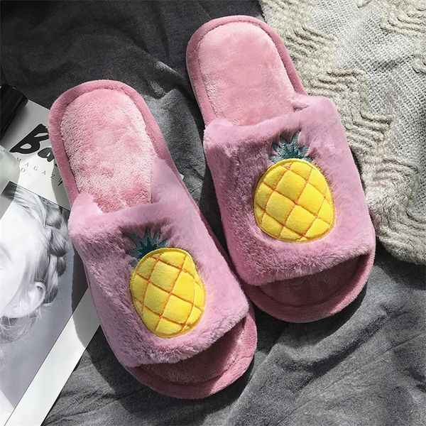 cartoon fruit home fur slippers women winter warm plush slides pineapple ladies flats shoes strawberry egg home women slipeprs 201215, Black
cartoon fruit home fur slippers women winter warm plush slides pineapple ladies flats shoes strawberry egg home women slipeprs 201215, Black