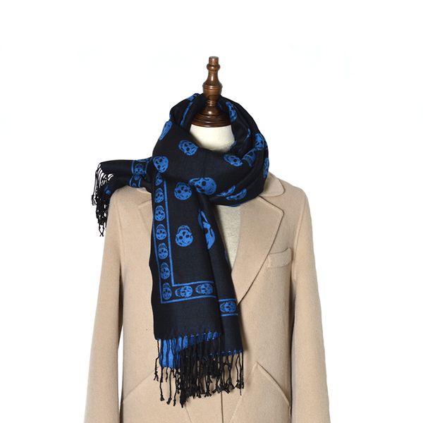 2021 new brand skull cashmere women men winter thick shawl wrap head scarf holiday gift id0f, Blue;gray
2021 new brand skull cashmere women men winter thick shawl wrap head scarf holiday gift id0f, Blue;gray