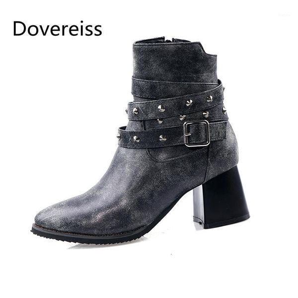 dovereiss fashion women's shoes winter zipper short boot elegant brown chunky heels concise mature ankle boot 47 481, Black
dovereiss fashion women's shoes winter zipper short boot elegant brown chunky heels concise mature ankle boot 47 481, Black