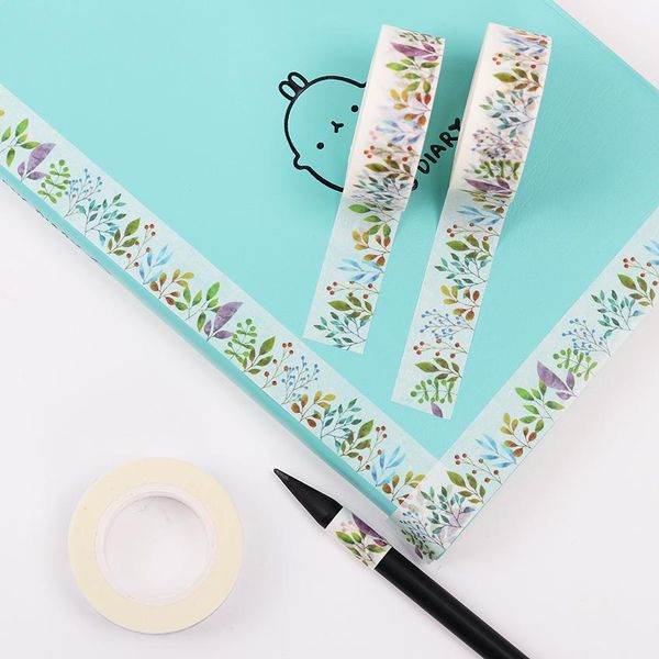 2016 m x10m herbaceous plant paper washi tape diy decoration scrapbooking planner masking tape adhesive tape kawaii stationery h
2016 m x10m herbaceous plant paper washi tape diy decoration scrapbooking planner masking tape adhesive tape kawaii stationery h