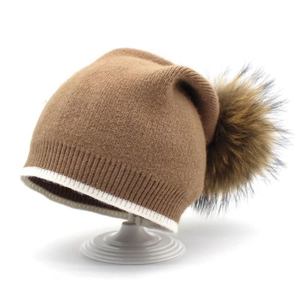 beanie/skull caps style autumn winter soft wool female raccoon hair bulb fine knitted outing warm cold-proof fashion bonnet skull beanie hat, Blue;gray
beanie/skull caps style autumn winter soft wool female raccoon hair bulb fine knitted outing warm cold-proof fashion bonnet skull beanie hat, Blue;gray